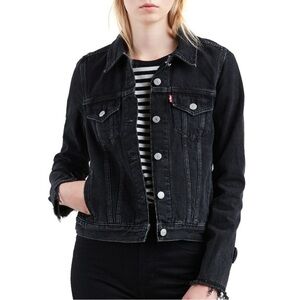 LEVI'S Bow Detail Jean Jacket